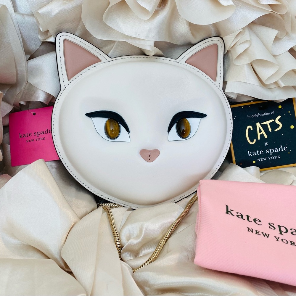 Kate Spade White Cate Crossbody-RARE